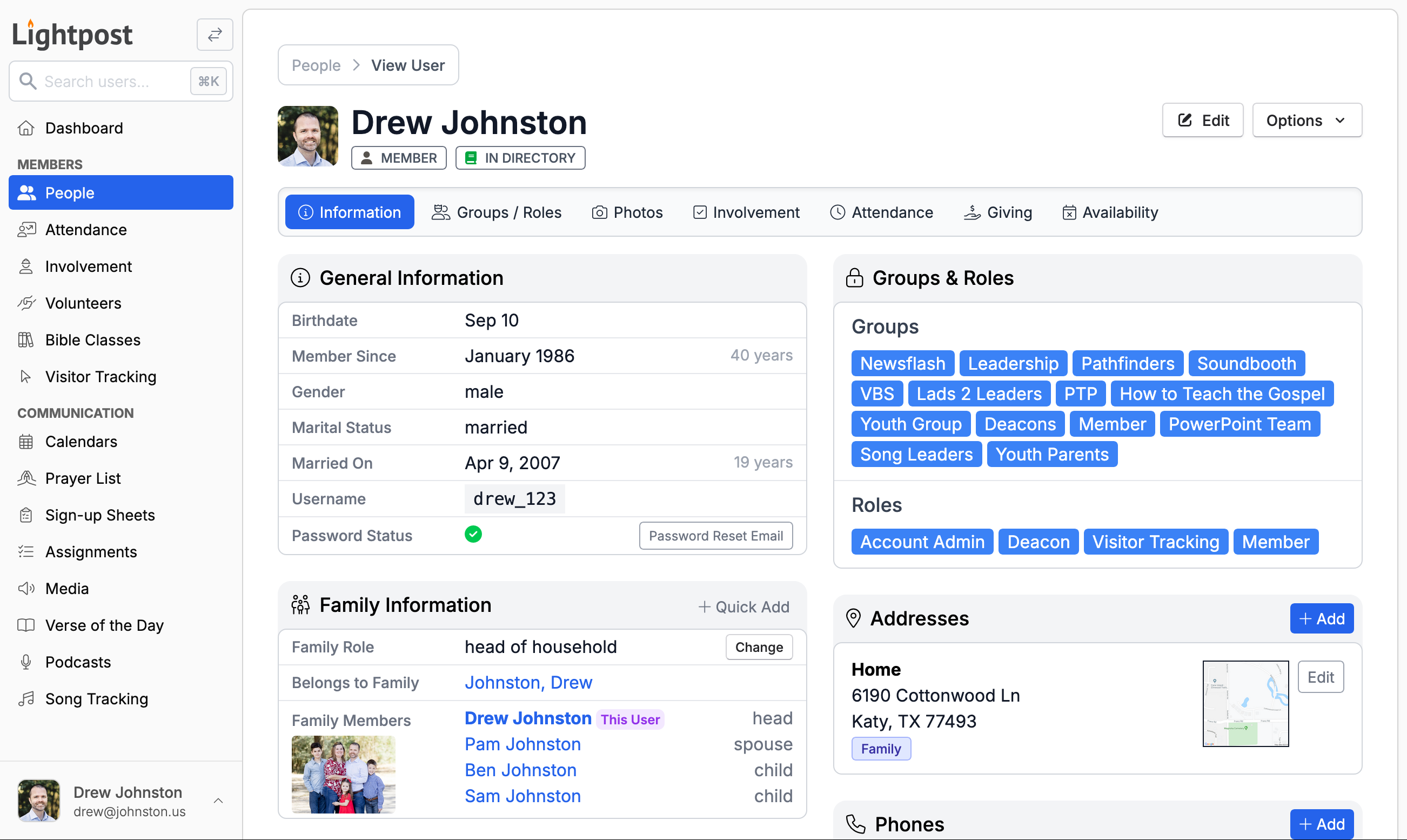 Lightpost Admin Dashboard